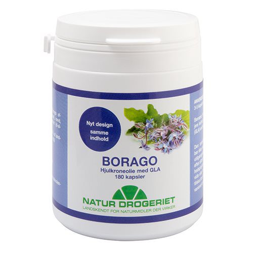 Borago hjulkroneolie kapsler 500 mg