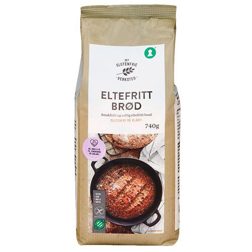 Brød miks æltefrit glutenfri Ø