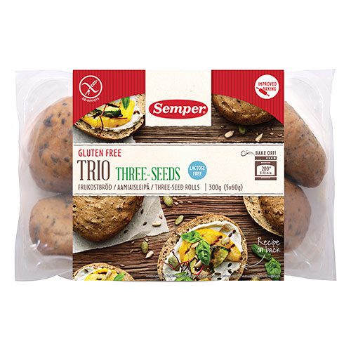 Brød trio glutenfri Semper