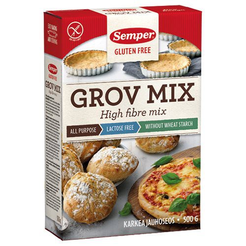 Brødmix grov glutenfri Semper