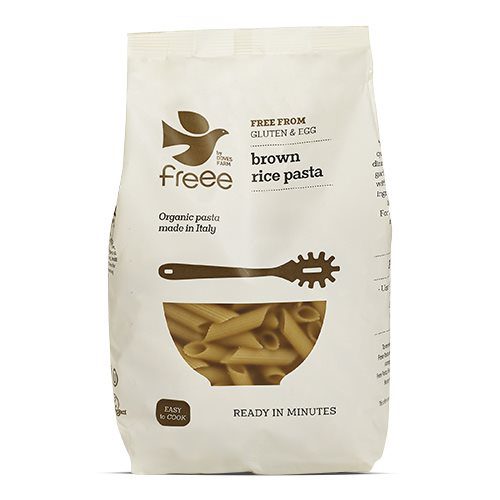 Brun ris pasta penne gl.fri Ø