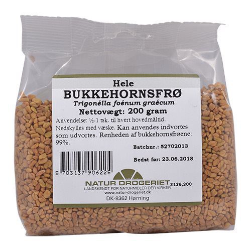 Bukkehornsfrø hele