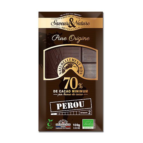 Chokolade Peruviansk 70% Ø Mørk