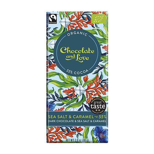 Chokolade Sea Salt 55% Ø