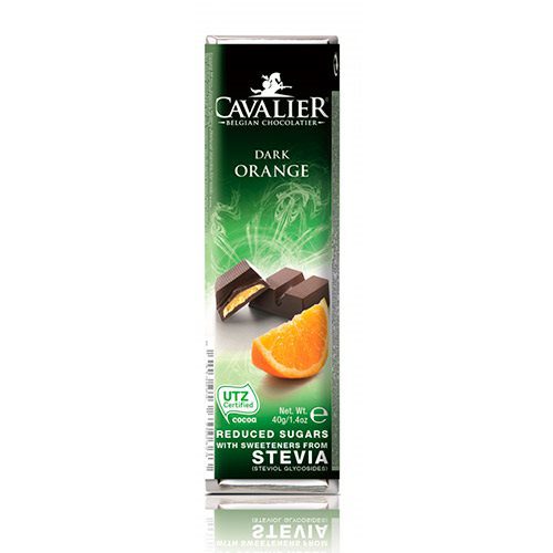 Chokoladebar med appelsin Ikke tilsat sukker