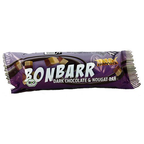 Chokoladebar mørk m. nougat Ø