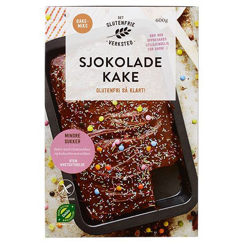 Chokoladekage miks glutenfri Ø