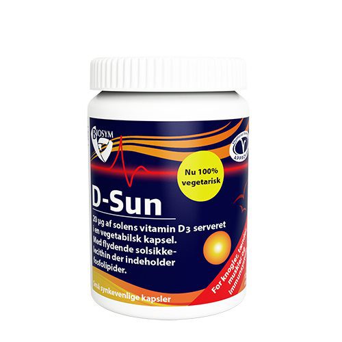 D-Sun 20 mcg D-vit. Veg.kap
