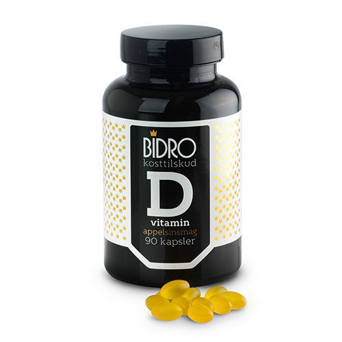 D-vitamin 38 ug m.appelsinsmag Bidro
