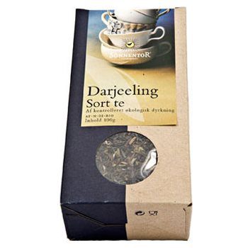 Darjeeling sort te Sonnentor Ø