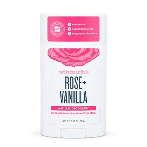 Deodorant stick Rose+Vanilla Schmidt´s
