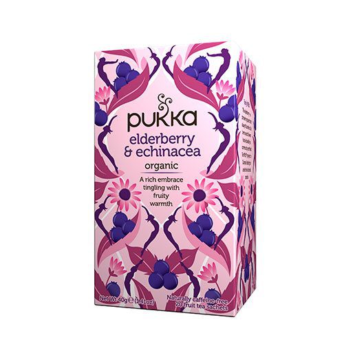 Elderberry & Echinacea te Ø  Pukka
