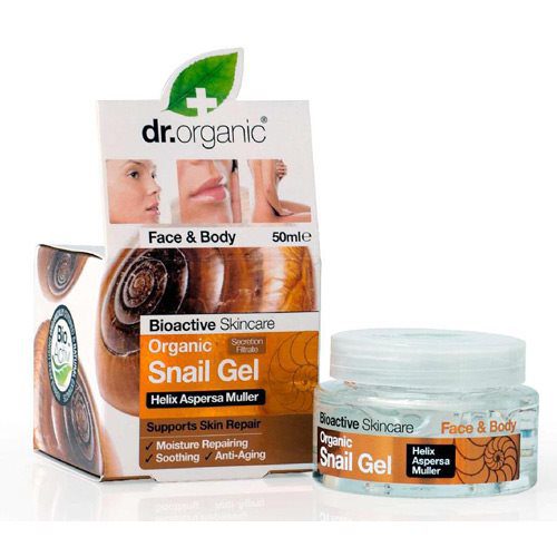 Face and body Gel snail  Dr.  Organic