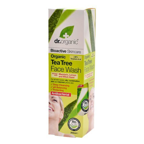 Face wash tea tree Dr. Organic