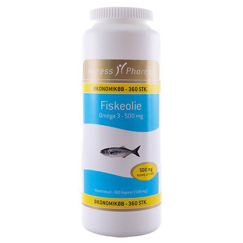 Fiskeolie 500 mg Fitness Pharma