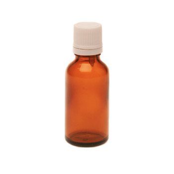 Flaske m. låg og dråbetæller (30 ml)