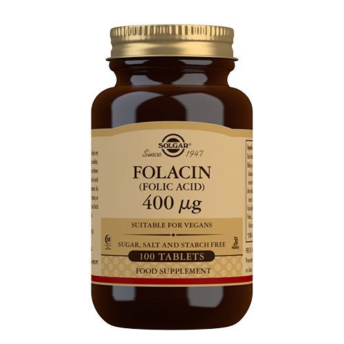 Folsyre 400 mcg  (Folacin)