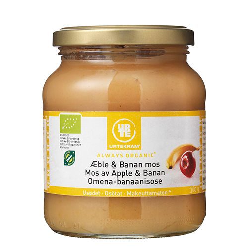 Frugtmos m. æble & banan Ø