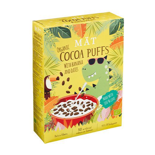Fruity stars m. banan & dadler Ø