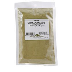 Ginkgoblade pulver