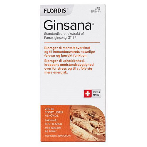 Ginsana Tonic uden alkohol