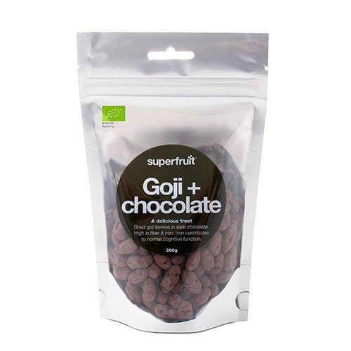 Gojibær m. chokolade Ø Superfruit