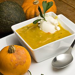 Græskar, Linse suppe Ø