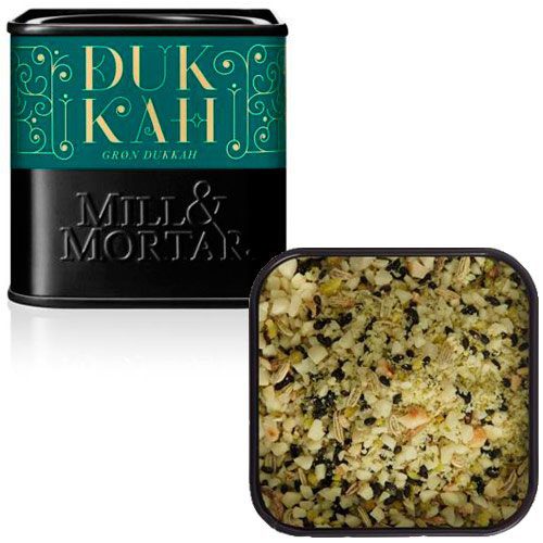 Grøn Dukkah mandler Ø m. grøn  pistacie Mill & Mortar