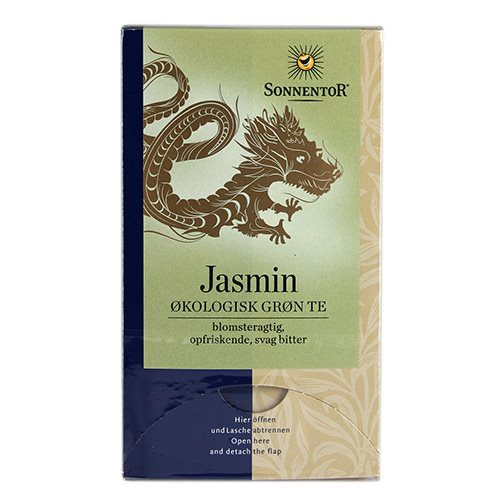 Grøn te Jasmin Sonnentor Ø