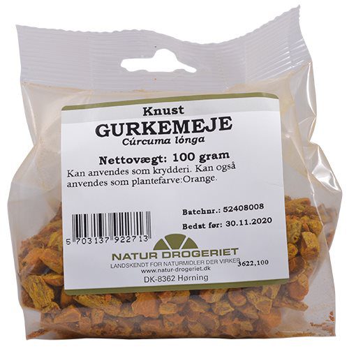 Gurkemeje knust