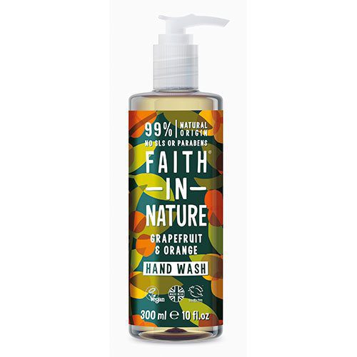Håndsæbe grape & orange  Faith in nature