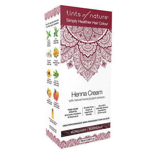 Hårfarve Henna Creme Burgundy Tints of Nature