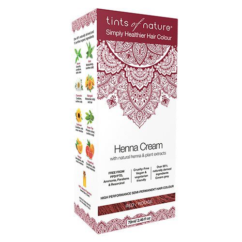 Hårfarve Henna Creme Red Tints of Nature