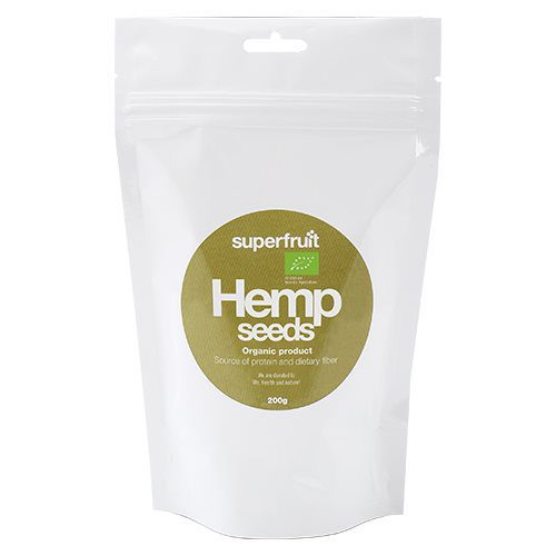 Hampe frø afskallede Ø (hemp  seed) Superfruit