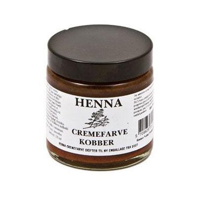 Henna cremefarve kobber blond