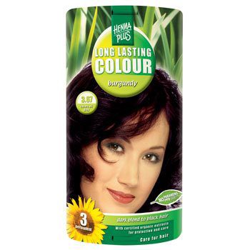 Hennaplus 3.67 hårfarve  burgundy Long Lasting Colour