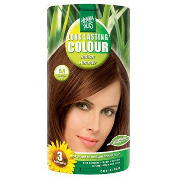 Hennaplus 5.4 hårfarve kobber indian summer Long Lasting Colour
