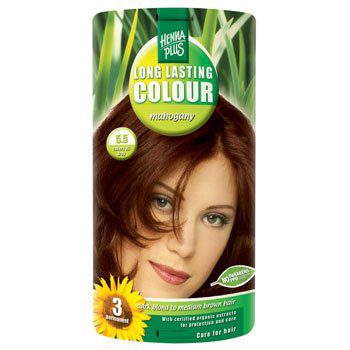 Hennaplus 5.5 hårfarve  mahogany Long Lasting Colour