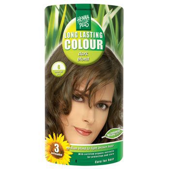 Hennaplus 6 hårfarve dark  blond Long Lasting Colour