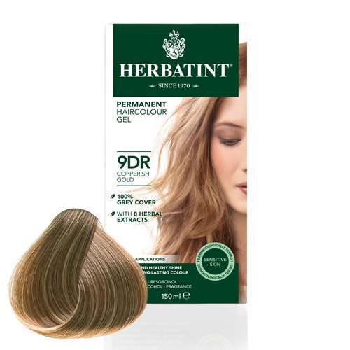 Herbatint 9DR hårfarve Copperish Gold