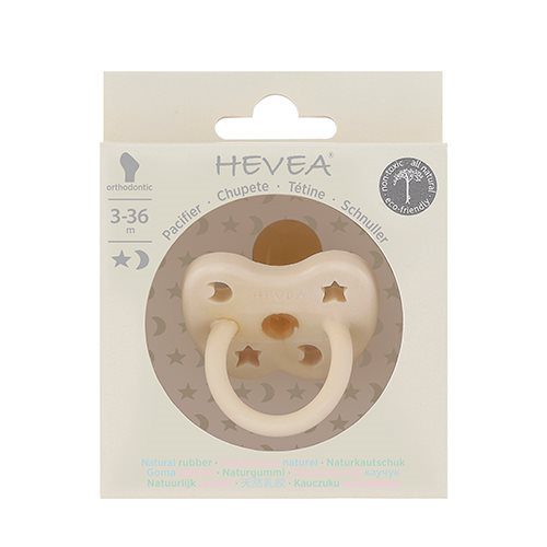 Hevea sut hvid 3-36 mdr rund