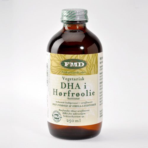 Hørfrøolie med vegetarisk DHA
