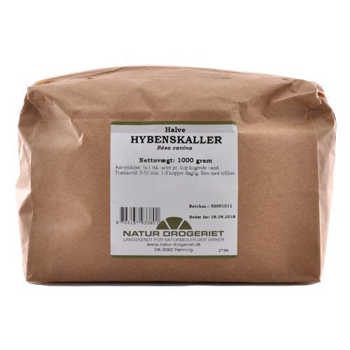 Hybenskaller halve