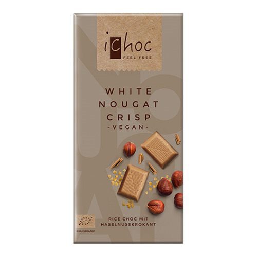 Ichoc white nougat crisp Ø