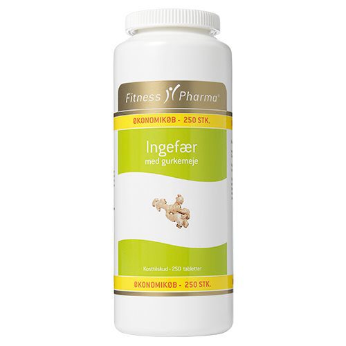 Ingefær m. gurkemeje Fitness Pharma