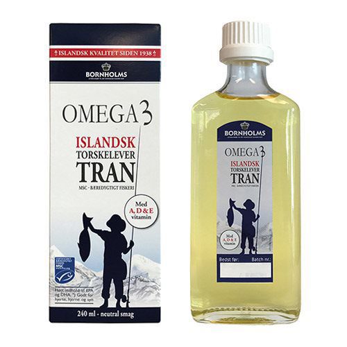 Islandsk tran Omega 3  Bornholms