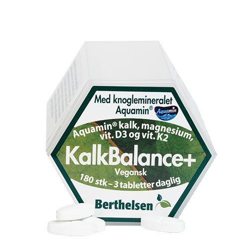 KalkBalance+ m. kalk,mag,D3,K2 Berthelsen