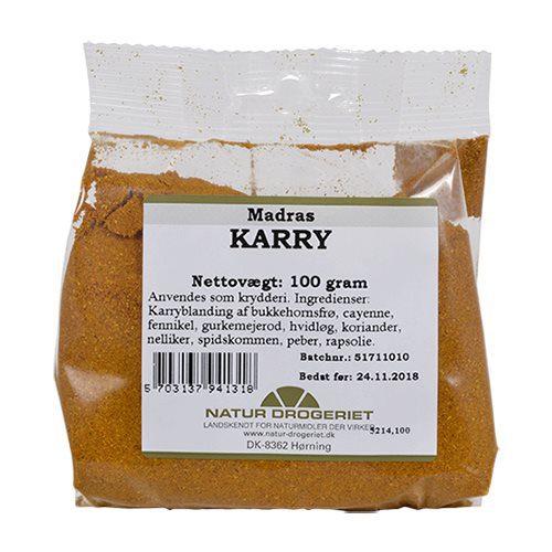 Karry madras stærk