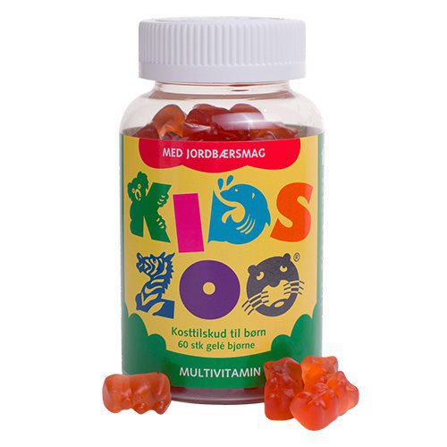 Kids Zoo Multivitamin jordbær
