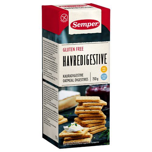 Kiks digestive havre  glutenfri Semper